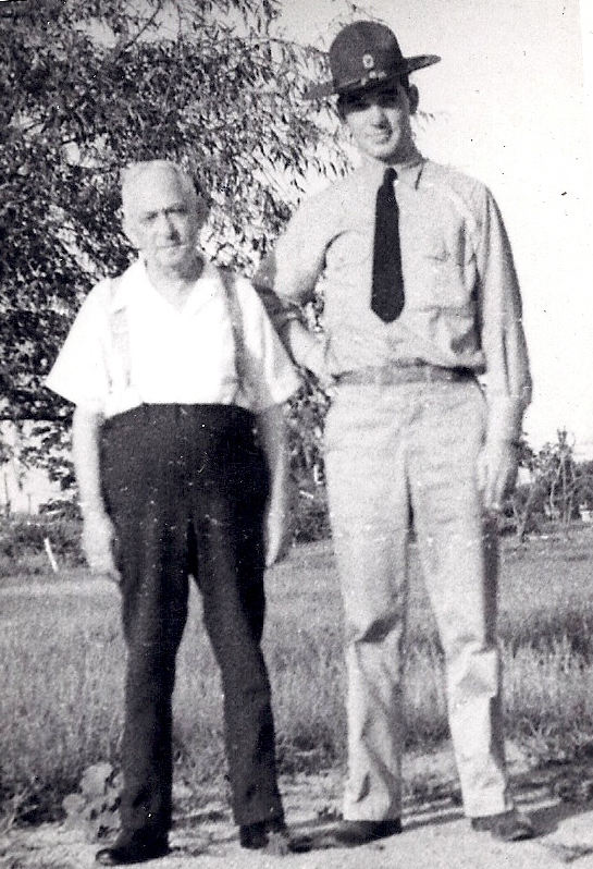 Russell Hayner and son Russell Robert Bradley